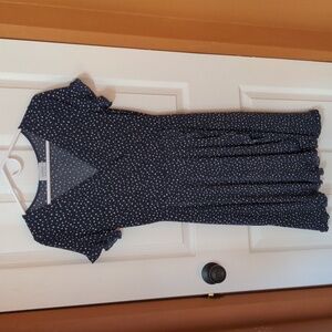 Kayleigh Navy dress - small